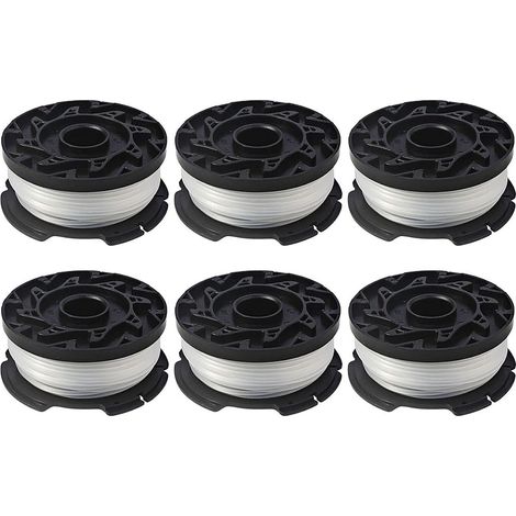 bobine di filo AF-100 da 9 metri (30 piedi) per decespugliatore Black & Decker GH600 GH900 LST201 (1/5)