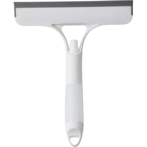Grattoir à vitres, raclette à vitres multifonction avec vaporisateur et brosse, accessoires de nettoyage suspendre pour miroir, mur, cuisine, comptoir