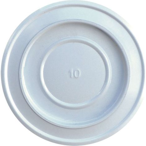 1PZ ROSONE PER TUBO DI STUFA D 16 CM BIANCO
