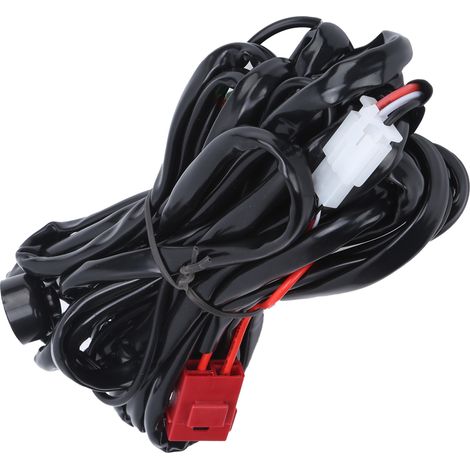 Faisceau de câblage universel étanche IP67 pour projecteurs LED de 3 m (9,8 pi), 12 V, 40 A, 1 vers 2, avec connecteur DT (1/5)