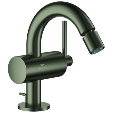 Einhand-Bidetbatterie Atrio 24364 satin graphite (1/2)