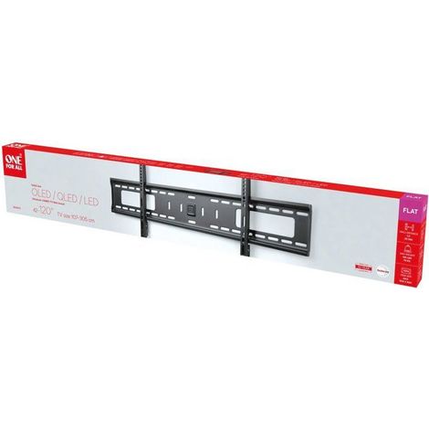 Support TV Mural - ONE FOR ALL Solid Jumbo - Fixe - 42-120'' - VESA 900x600 max (1/5)