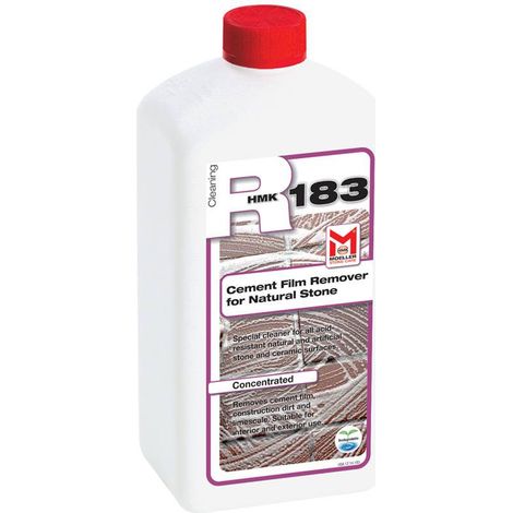 HMK R183 - Nettoyant voile de ciment pour pierre naturelle - Moeller - 1 L