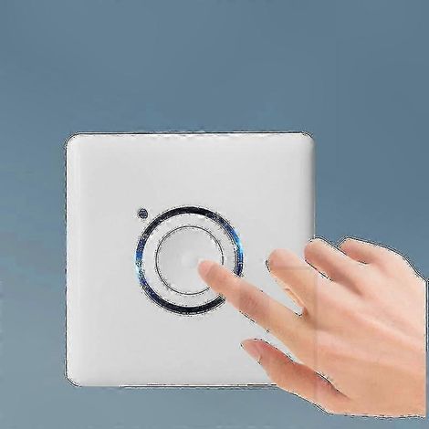 Minuteur tactile LED pour extérieur, 16 niveaux de temporisation, compte à rebours numérique, interrupteur mural AC110-250V avec réglages de délai (1/5)