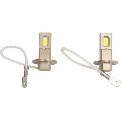 Ampoules LED universelles pour phares H3, ultra-lumineuses, plug & play, 6000 K, 2500 lm, CC