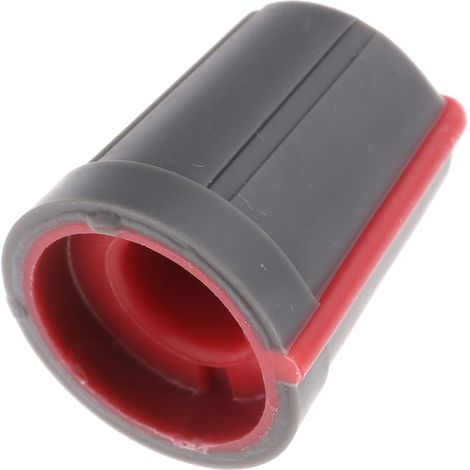 Bouton de potentiomètre RS PRO, Axe de 6mm, Diamètre de 13mm, Enfichable (1/2)