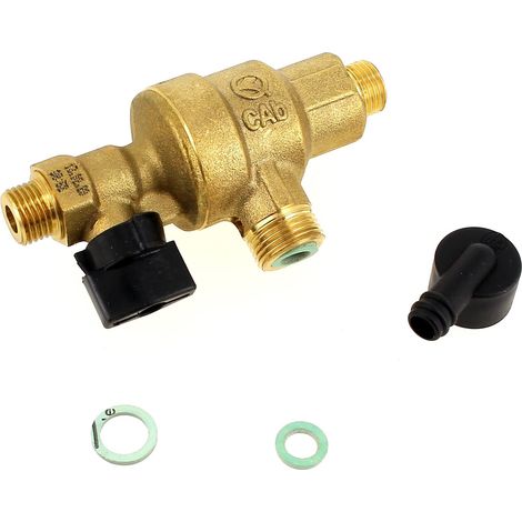 Prevenzione del riflusso + rubinetto 87167700040 per caldaia elm leblanc (1/2)