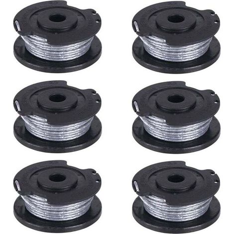 Fil de débroussailleuse Bosch Art 23 26 SL, 6 bobines, 4 mètres x 1,65 mm (1/4)