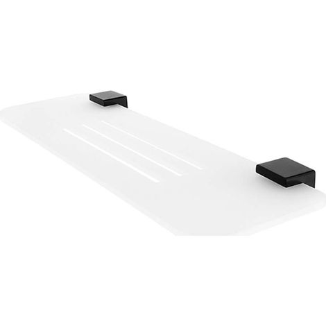 Nimco Kibo - IXI Ablage, Länge 40 cm, Plexiglas matt/schwarz matt Ki-X340-90 (1/2)