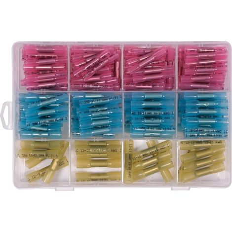SET DI TUBI TERMORESTRINGENTI 0,5-6 MM2, 200 PZ - YT-81461 (1/4)