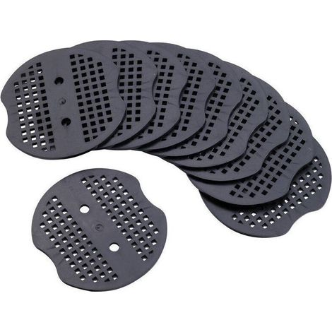 Rondelles plastiques pour crochets de paillage par 10 (1/4)