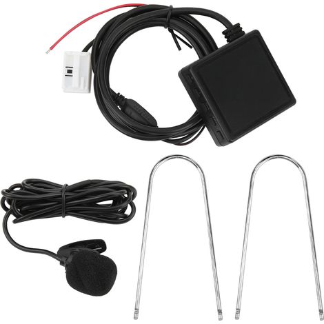 Adaptateur Audio avec câble AUX Bluetooth 5.0, avec Microphone, remplacement mains libres, pour Peugeot 307 308 407 807 (1/5)