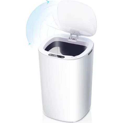 Smart trash can, automatic induction trash can with electric sensor for kitchen and bathroom (1/3)