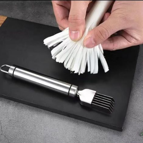 Ciseaux à ciboulette en acier inoxydable SUS304 - 1 pièce, coupe-oignon polyvalent pour cuisine