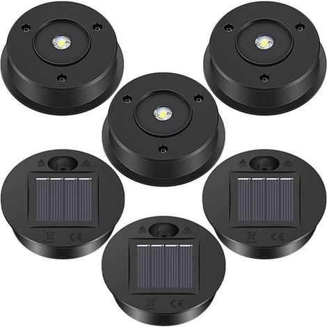 Set di 6 luci solari di ricambio per lanterne da esterno sospese (6 pezzi) (1/5)