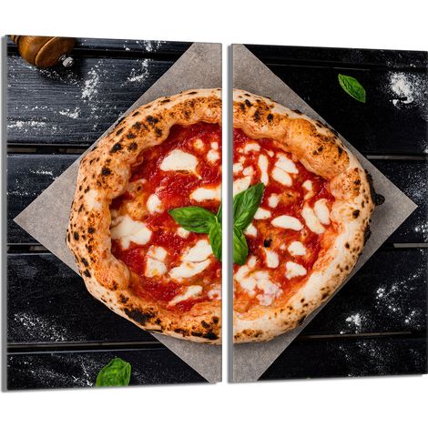 Placa protectora de vidrio para estufa 2x30x52 Pizza (1/5)