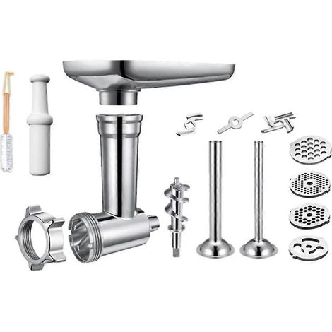 KitchenAid Fleischwolf aus Metall, kompatibel mit allen KitchenAid und Cuisinart Küchenmaschinen. (1/5)