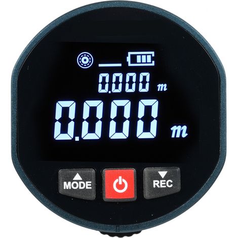 Mètre ruban numérique enroulable 2 en 1 avec laser : mètre ruban laser de 30 m et mètre ruban enroulable de 100 m avec affichage numérique et dos magnétique petit mètre ruban avec changement d’unité. (1/5)