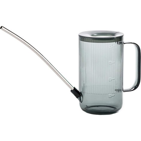 Arrosoir pour plantes d'intérieur avec long bec, petit arrosoir pour plantes d'intérieur, fleurs et plantes grasses 1 litre (vert) (1/5)