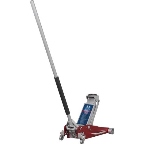 Sealey Trolley Jack 2.5 Tonne Aluminium/Steel Rocket Lift RJAS2500 (1/2)