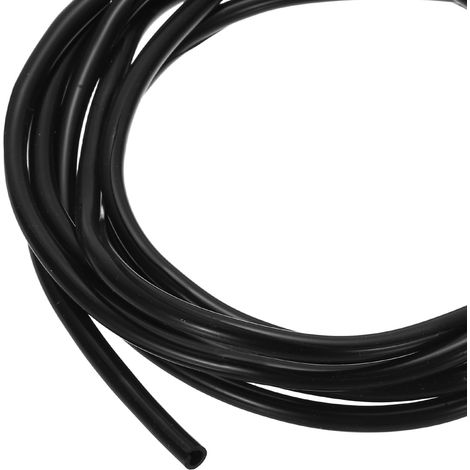3 m Gaine en Silicone Fendue, Diamètre Intérieur 5mm Noir Gaine en Silicone Fendue Organisateur De Câble Enveloppe De Blindage pour Câble USB Charge Alimentation Câble Audio Vidéo (1/5)