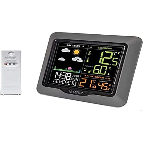 La Crosse Technology - WS6822 Stazione meteo con schermo LCD colorato - Silver (1/2)