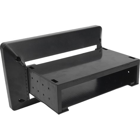 Cornice per autoradio Single DIN in ABS, facile installazione, compatibile con navigatore GPS. (1/5)