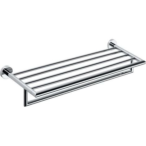 Sapho X-Round - Estante para toallas, longitud 65 cm, cromo XR419 (1/2)