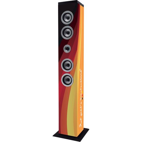 Altavoz de torre bluetooth con entradas fm usb sd y aux (1/3)