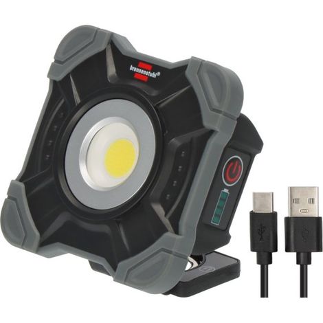 Faretto da lavoro a led ricaricabile sh 2000 mac da 2200lm, ip54