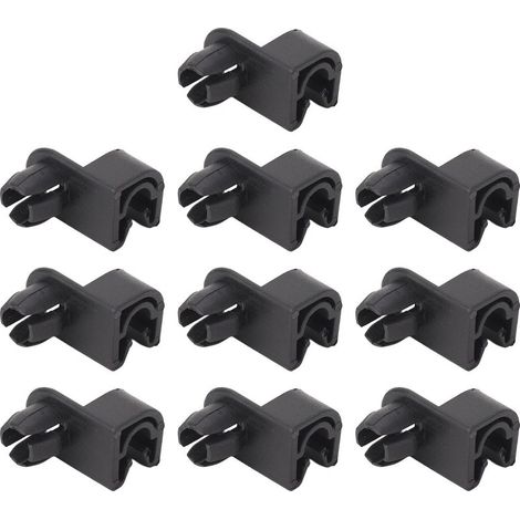 Clip de tige de maintien de capot, 10 pièces, Support solide de remplacement 792843 pour Peugeot 2008 208 301 308 Partner. (1/5)