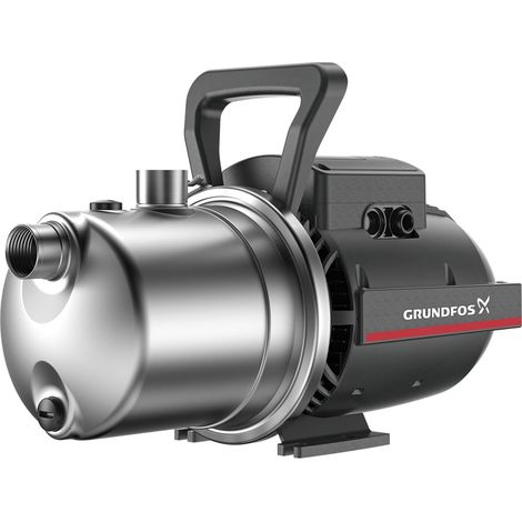 Grundfos – Pompe de surface auto-amorçante – JP447 – 0,85 kW – Débit 4,5 m3/h – Monophasé 220V – Pour eau claire et irrigation