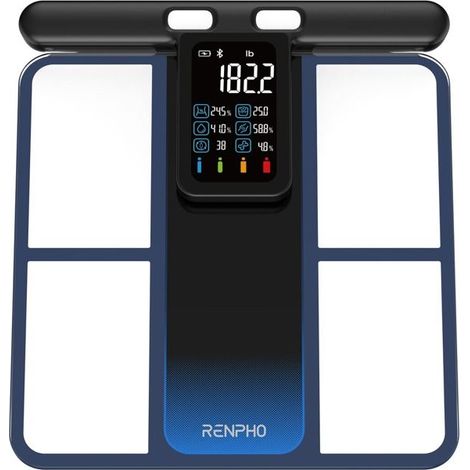Renpho Morphoscan MSC01 Personenwaage - Bluetooth - Schwarz