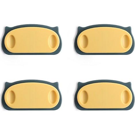 4 Pcs Hanging Headphone Wire Clips Wrap Cord Winder Data Line Organizer Accueil (1/5)