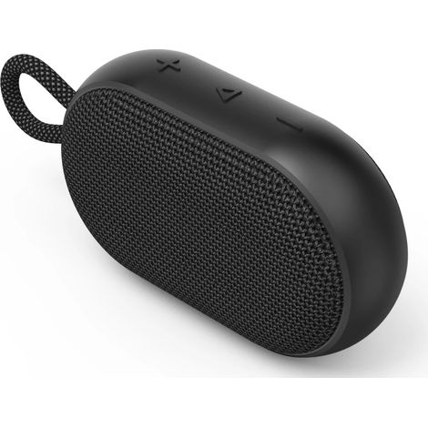 Hama Haut-parleurs sans fil Bluetooth (IPX67 Waterproof Portable Bluetooth Speaker, 6W, USB-C Charging, 12H de Non-Stop Music) Noir (1/5)