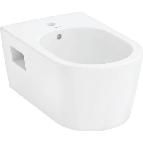 hansgrohe EluPura Original S bidet mural, 1 trou de robinetterie, (1/5)
