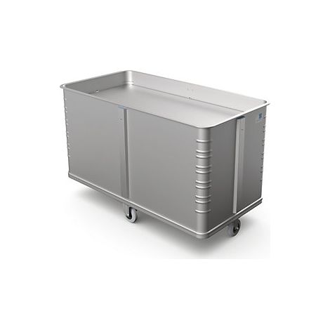 ZARGES  Carrello a pianale mobile W162  alluminio  anodizzato