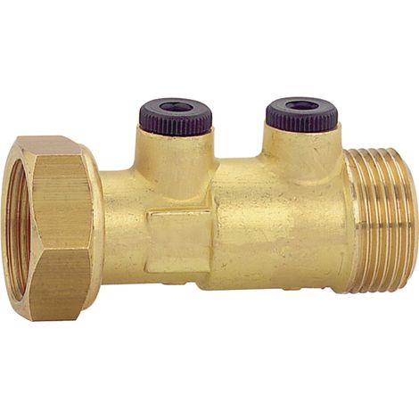 Watts – Clapet antipollution – Purge mâle/femelle – Diamètre 20 x 27 mm – Connexion pour réseaux d'eau potable – Protection contre coups de béliers