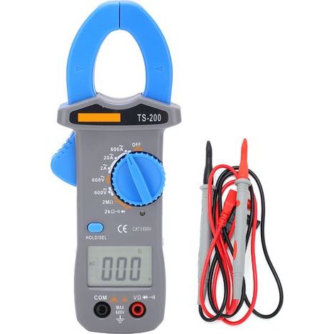 TS-200 Digitalmultimeter, hochpräzise Stromzange 600 A/600 V, Verbrühungsschutz für den Außenbereich (1/5)