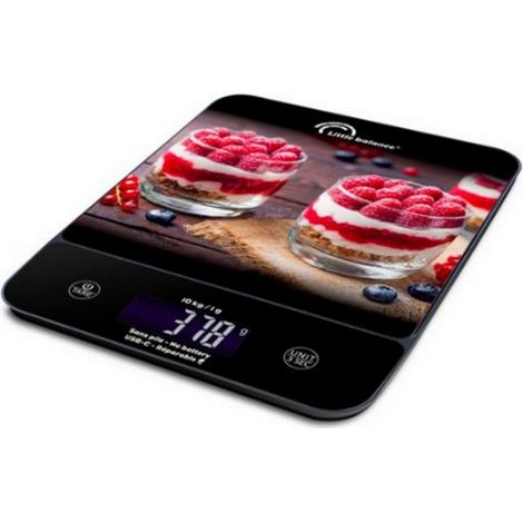 Little Balance Bilancia da cucina elettronica trasparente 10 kg