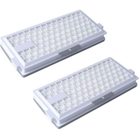 2 Pièce SF-HA50 Filtre HEPA Airclean 50 Compatible avec Mi-ele Series Complete C3 C2 Compact C1 C2 S8340 S6240 S5211 S8000 S6000 S5000 S4000 Aspirateur