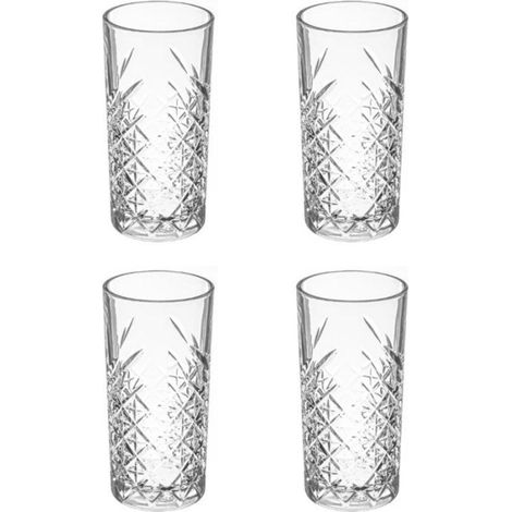 Lot de 4 Verres à Whisky "Timeless" 45cl Transparent (1/4)