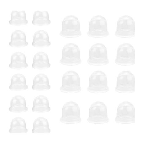 24 Primerpumpen, 2 Größen, transparente Primerpumpen, für Kettensägen, Kettensägengebläse, Trimmer, Freischneider - (1/5)