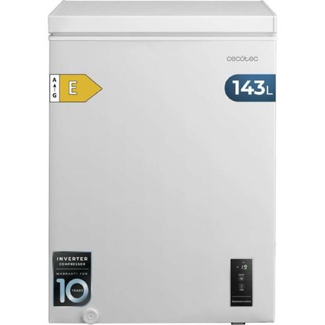 Congélateur horizontal Cecotec bolero coolmarket chest 143p 143 L silencieux