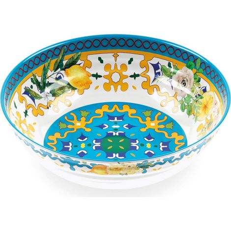 GUZZINI Contenitore Flower & Lemon D 30 Cm Melamina Table Decor