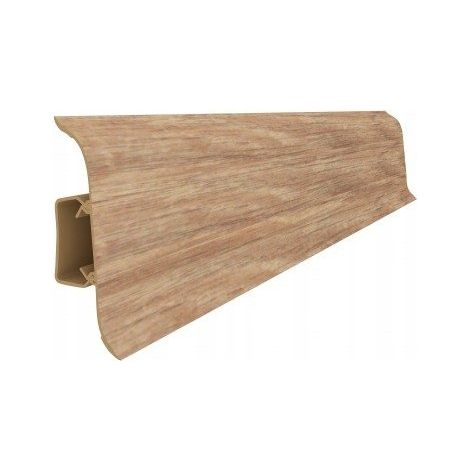 Tira de PVC Vilo de 21 x 55 cm de largo, 250 cm de grosor, color roble, 1 unidad. (1/5)
