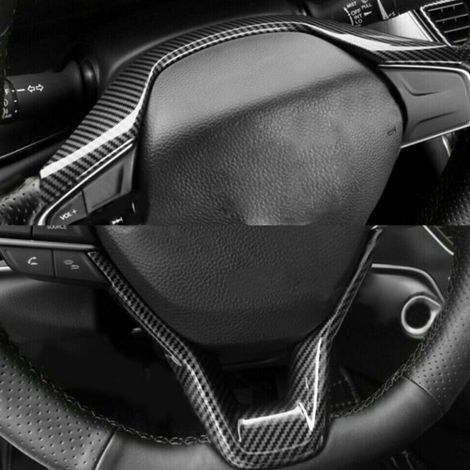 2-teiliger Lenkradbezug mit Carbonfaser-Textur, passend für Honda Accord 10. Generation (2018–2020) (1/5)