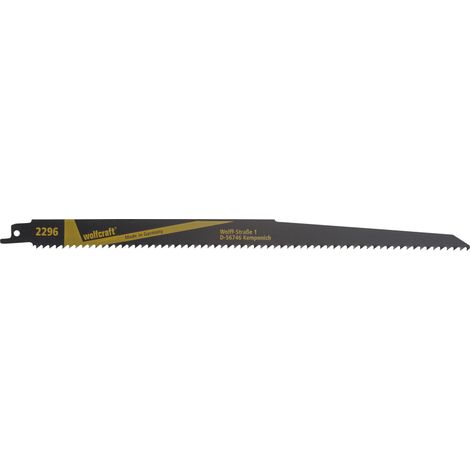 Wolfcraft Säbelsägeblatt-Set 280 mm HCS 2 Stück Sägeblätter & Sägehilfen