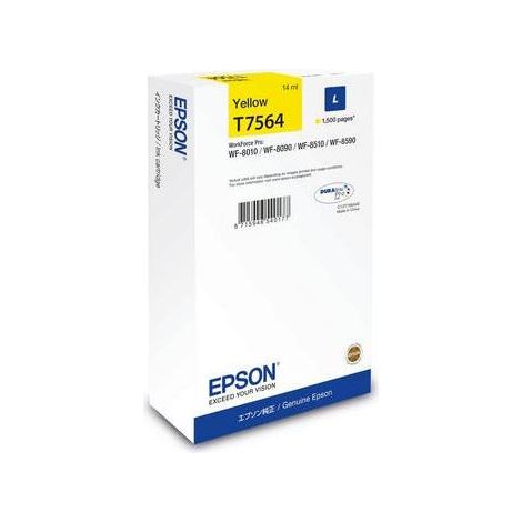 Epson C13T75644N cartuccia d'inchiostro 1 pz Originale High (L) Yield Giallo (1/2)