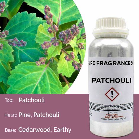 500ml (Pur) FO - Patchouli- Vendu par 1 (1/2)